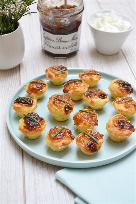 Mini Muffins Au Ch Vre Et Confiture De Figues Envie D Ap Ro