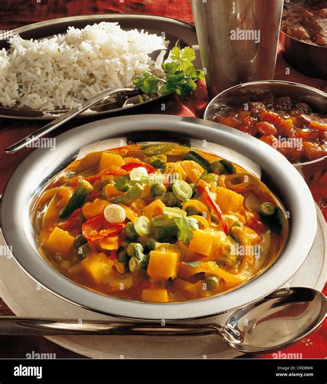 South Indian vegetable curry, India Stock Photo - Alamy