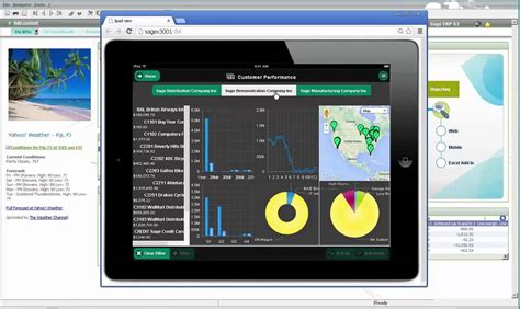 Sage Enterprise Intelligence For Sage Erp X3 Youtube