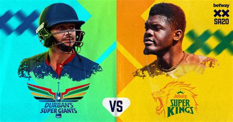 LIVE: Durban's Super Giants vs Joburg Super Kings (SA20)