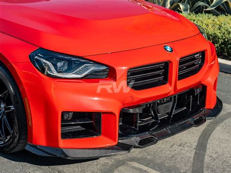 Bmw G M Carbon Fiber Gtx Front Lip Spoiler