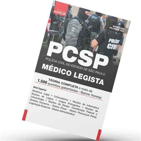 Concurso Médico Legista da PCSP Polícia Civil do Estado de São Paulo