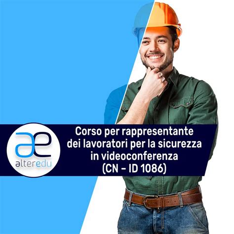 Corso RLS Rappresentante Lavoratori Sicurezza Alteredu