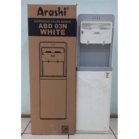Jual Arashi Dispenser Tinggi Bottom Load Dispenser Hot Cool Galon Bawah Putih Hotnormal Di