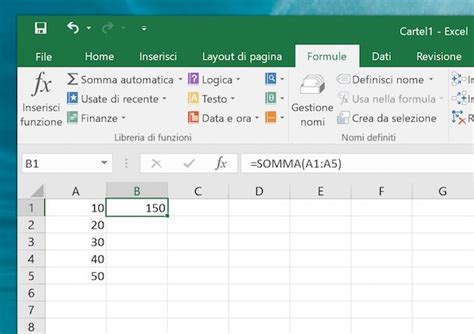 Come Sommare Una Colonna In Excel Salvatore Aranzulla