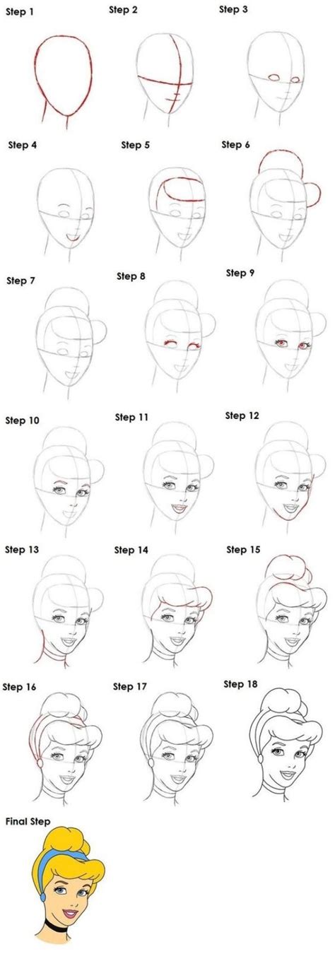 40 Easy Step by Step Tutorials to Draw a Cartoon Face in 2020 | Cartoon ...