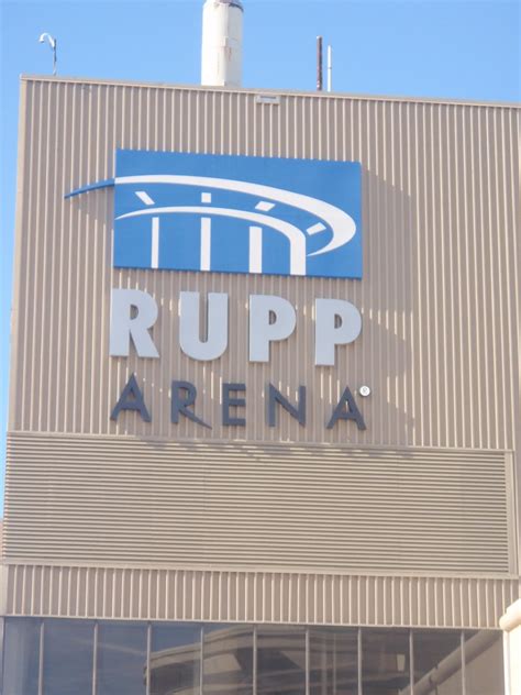 Basketball Arena: Outside Rupp Arena, One Of The