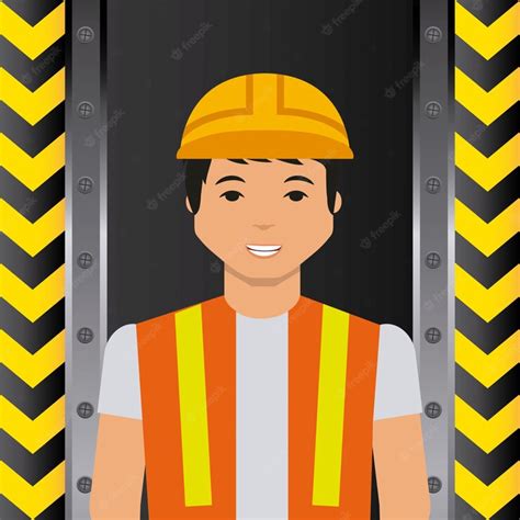 Premium Vector | Construction worker cartoon