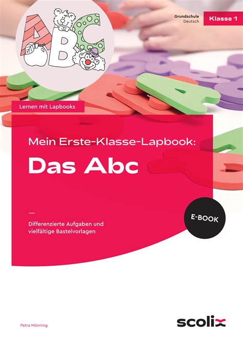 Mein Erste Klasse Lapbook Das Abc