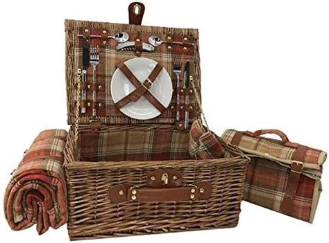 Muldale Wrenbury Deluxe Fitted Picnic Basket For People With