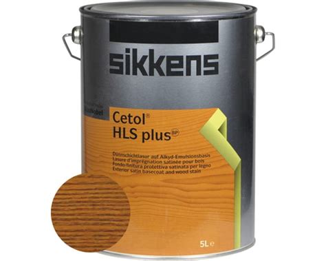 Sikkens Lasur Cetol Hls Plus 085 Teak 5 L Hornbach At