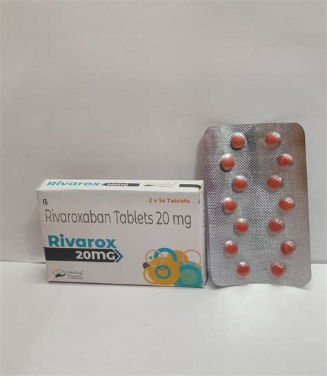 Rivaroxaban Tablets Blood Thinner रिवरोक्साबेन Koit Biopharma