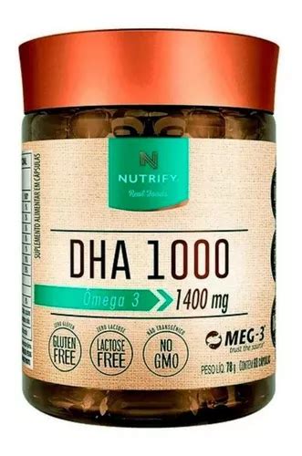 Omega Dha Epa Vegano Ultra Concentrado Nutrify Frete Gr Tis