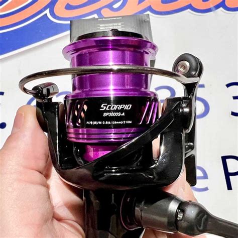 Carrete De Spinning Okuma Scorpio A Sal De Pesca