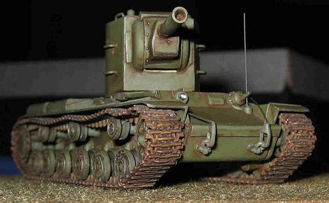 PST S KV 2 Dreadnought Heavy Tank In 1 72nd Scale