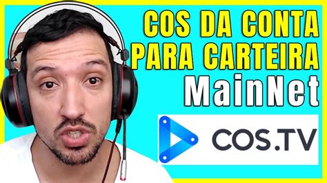 COMO TRANSFERIR COS DA CONTA COS TV PARA CARTEIRA MAIN NET E