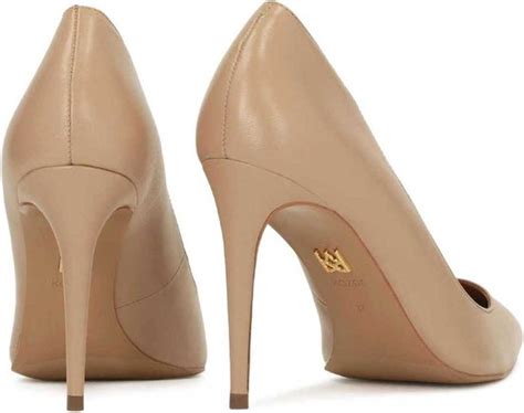 Leren Pumps In Nude Kleur Bol