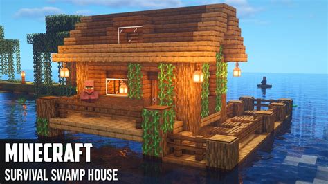 Minecraft How To Build A Swamp House Youtube