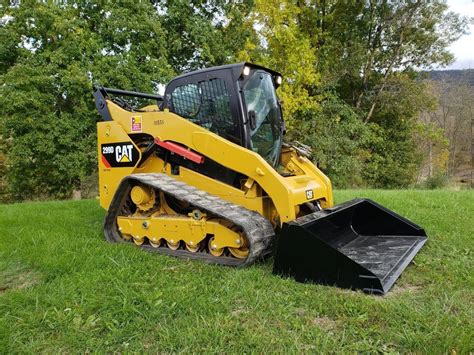 caterpillar  compact rubber track multi terrain skid loader