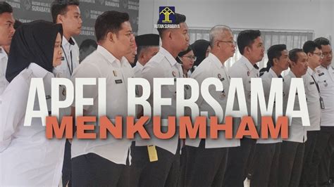 Menkumham Ajak Kabar Rutan 42 Rutan Surabaya YouTube