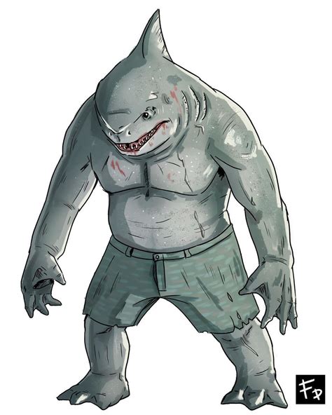 King Shark King Shark Shark Art Marvel Superheroes Art