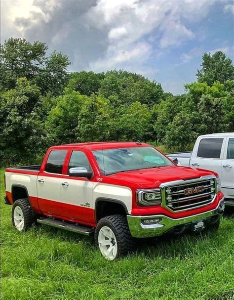 Two Tone GMC Sierra Hot Rod Trucks Custom Trucks Gmc Trucks