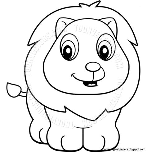 Baby Lion Drawing | Free download on ClipArtMag