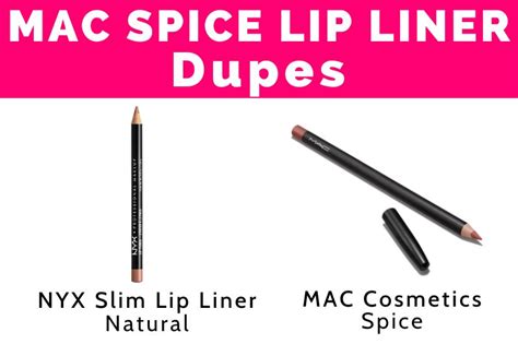 15 Best Mac Spice Lip Liner Dupes From Nyx To Milani