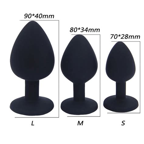 Stimulateur Plug Chapelet Black L Bouchon Anal En Silicone