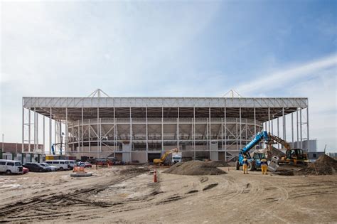 Est Dio Ol Mpico De Esportes Aqu Ticos Na Reta Final Das Obras Surto