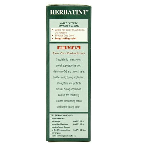 Herbatint Permanent Haircolour Gel C Ash Blonde Ml Natonic
