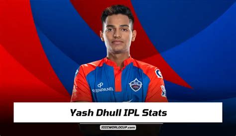 Yash Dhull IPL Stats 2024, Price, Runs, Age, Century, Debut, Team - ICC ...