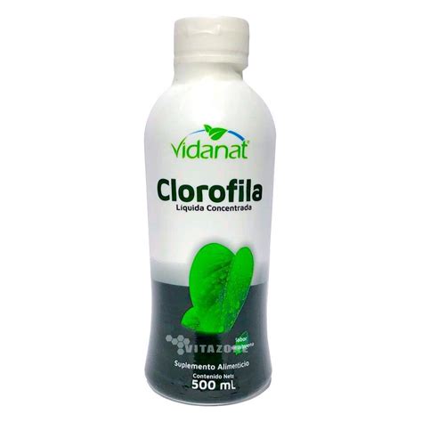 Clorofila Líquida Concentrada Hierbabuena 500 Ml Vidanat Coppel