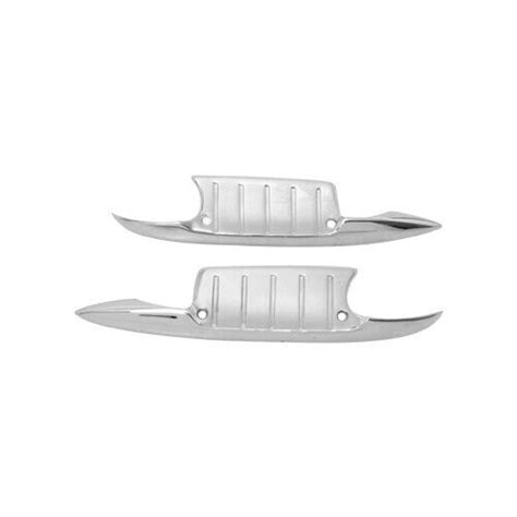 1957 57 Chevy Biscayne Bel Air 150 Door Handle Scuff Scratch Guards Shields Pair Ebay