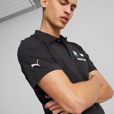 Męska koszulka polo BMW M Motorsport ESS black PUMA