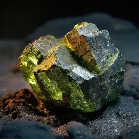 Premium AI Image | Closeup of uranium ore