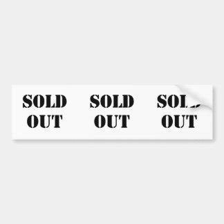 Sold Out Stickers | Zazzle