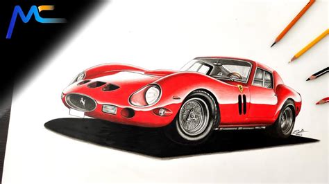 99 How To Draw Ferrari 250 Gto Youtube