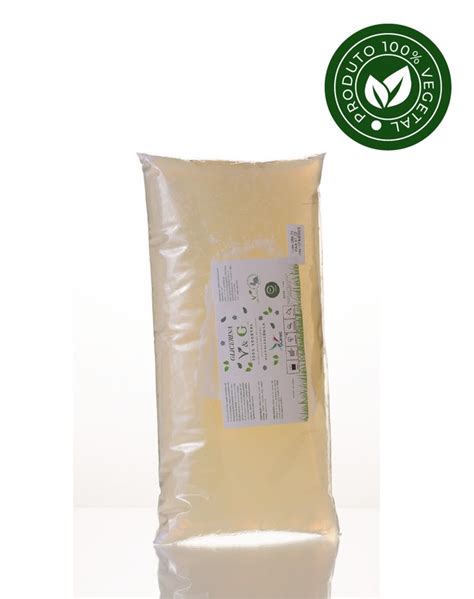 Base Glicerinada V G Vegetal Transparente 1 Kg Empório das Essências