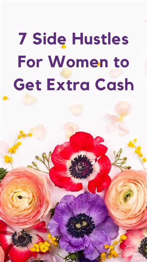 Legit Side Hustles For Women To Get Extra Cash Money Making Hacks