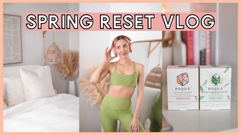 SPRING RESET Cleaning Spring Goals Prep For The Week Book Update