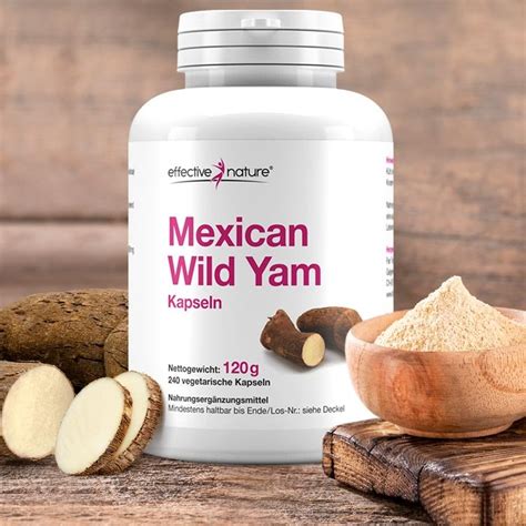 Mexican Wild Yam Mit Natürlichen Diosgenin Harmonisierende Wirkung