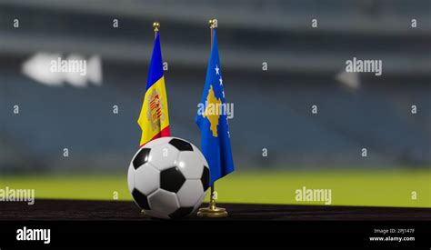 Uefa Euro Soccer Andorra Vs Kosovo European Championship