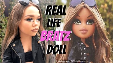 Turning Myself Into Real Life Bratz Doll Youtube