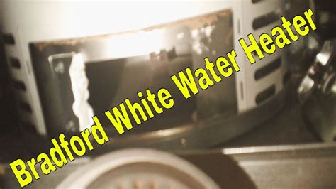 Bradford White Water Heater Not Lighting Youtube