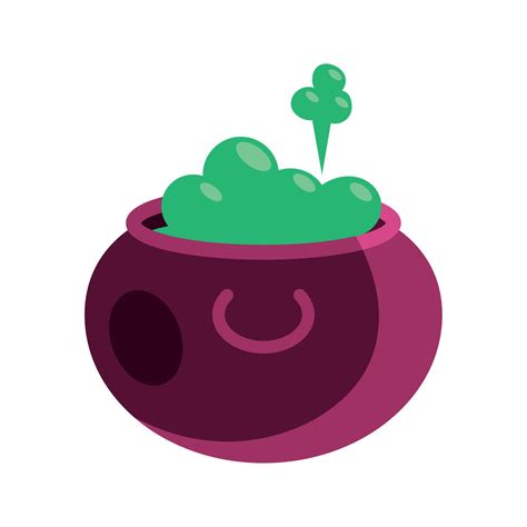 halloween witch cauldron 11456745 Vector Art at Vecteezy