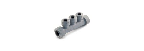 Polyplumb Manifold Double Socket 22 X 15mm 3 Port