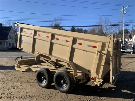 New Load Trail Dl X K Hd Ft High Side Dump Trailer I Beam