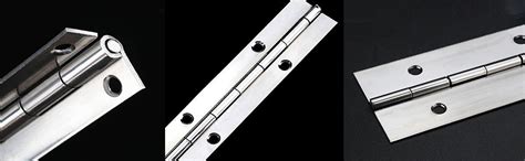 304 Stainless Steel Heavy Duty Piano Hinge Continuous Hinge 1 16 Inch