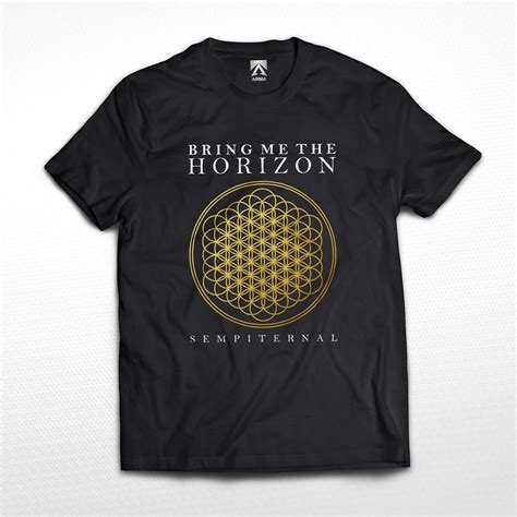 เสอยดแขนสนKaos BAND BRING ME THE HORIZON Sempiternal เสอยด